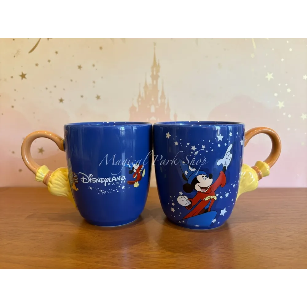 Disney Mickey Zauberer Fantasia Tasse – Mug Disneyland Paris blau