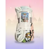 Disney Mickey Minnie Friends Rapunzel Plaid 130x160 cm - Decke Disneyland Paris