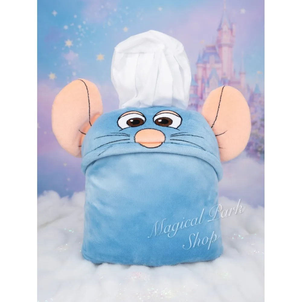 Poncho Plaid Rémy Ratatouille Disney – Weiche Kapuzen-Cape für Kinder