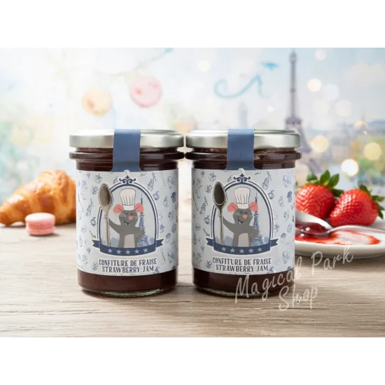 Disney Ratatouille Rémy Erdbeermarmelade – Feinschmecker-Glas 200g Disneyland Paris