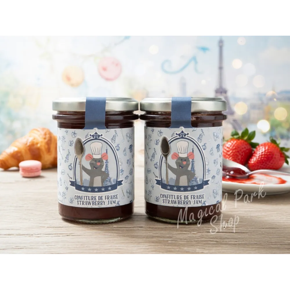 Mermelada de Fresa Disney Ratatouille Rémy – Tarro Gourmet 200g Disneyland Paris