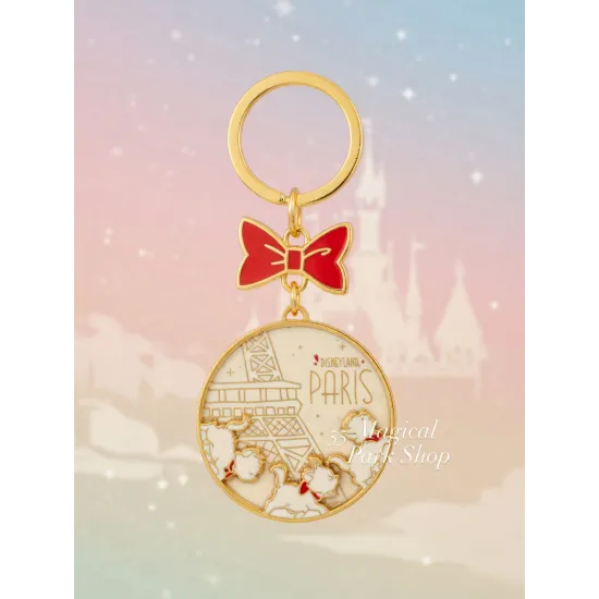 Aristocats round keychain – Disneyland Paris souvenir