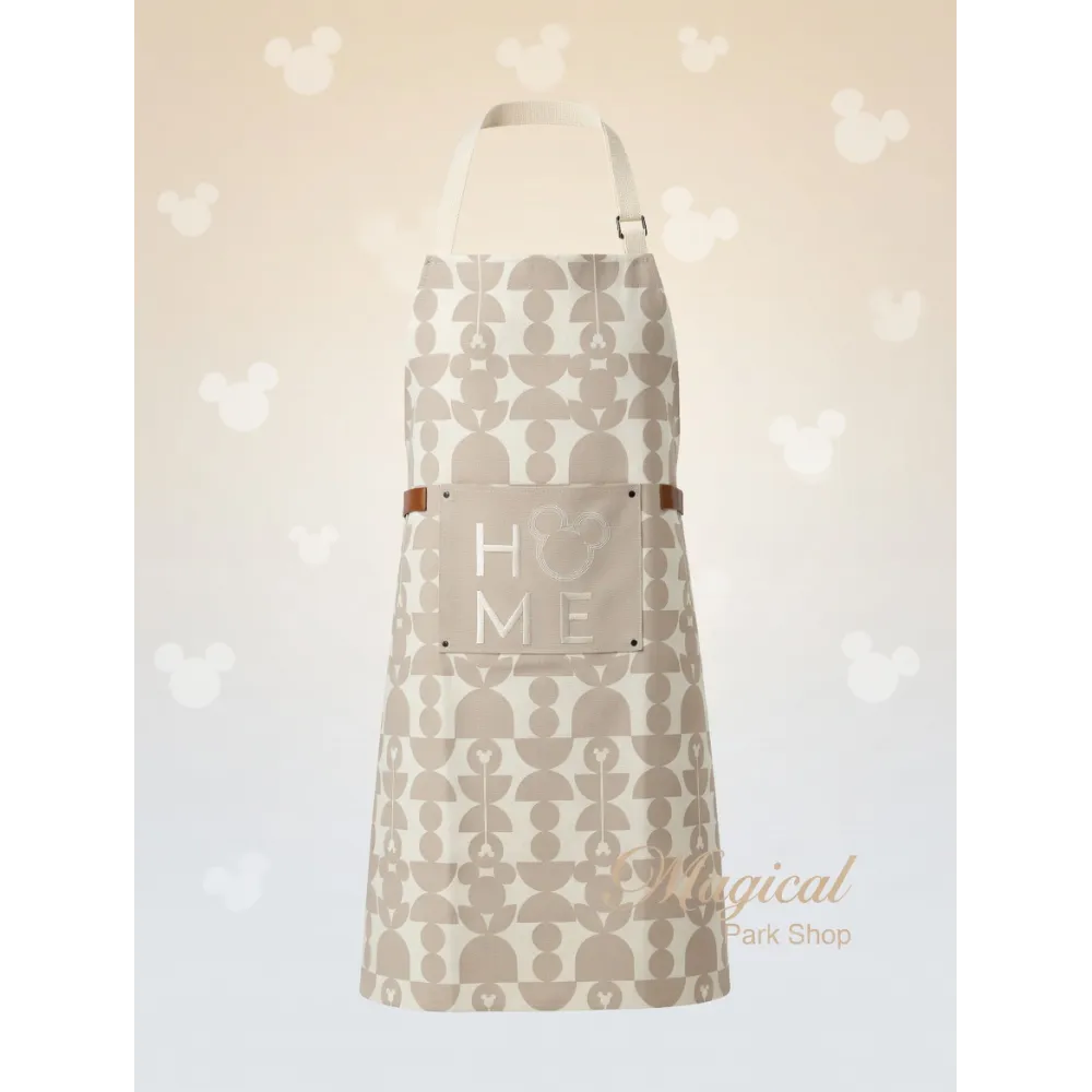 Beige Disney Mickey Haven Apron – Elegant & Practical Disneyland Paris