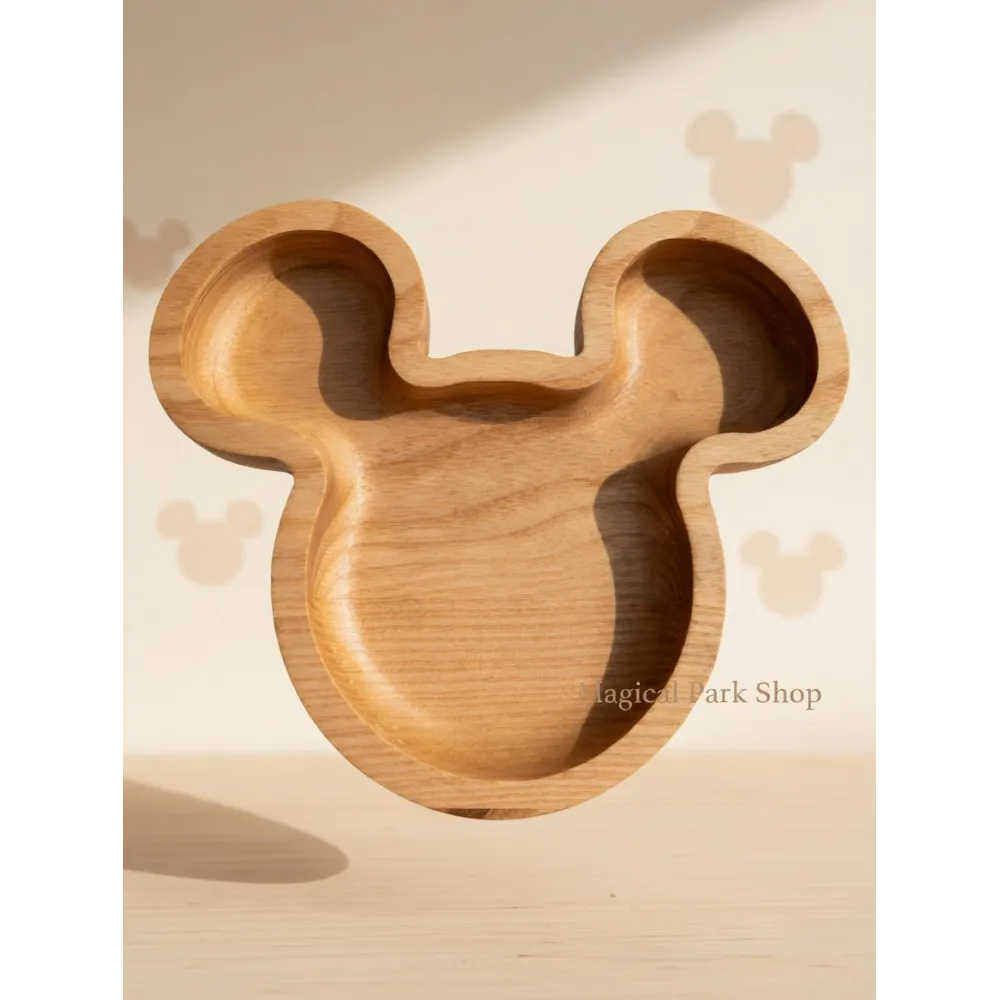 Mickey Haven wooden catchall tray – Decorative storage Disneyland Paris