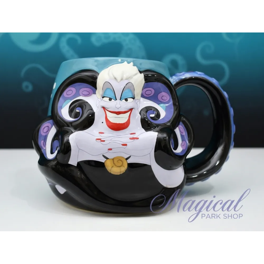 Taza Ursula 3D – Disney La Sirenita (Villana) Disneyland Paris