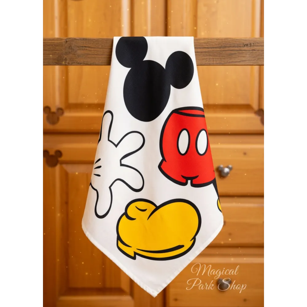 Juego de 2 Paños de Cocina Disney Mickey Bd, Ratatouille, Mickey Color pop – Disneyland Paris