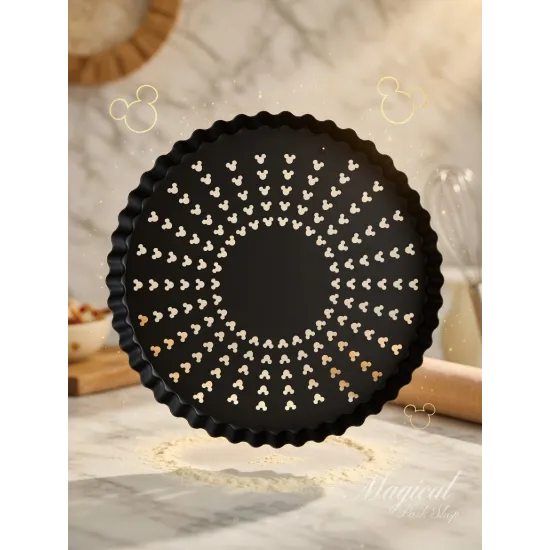 Plat à tarte Mickey fond amovible – moule Disneyland Paris