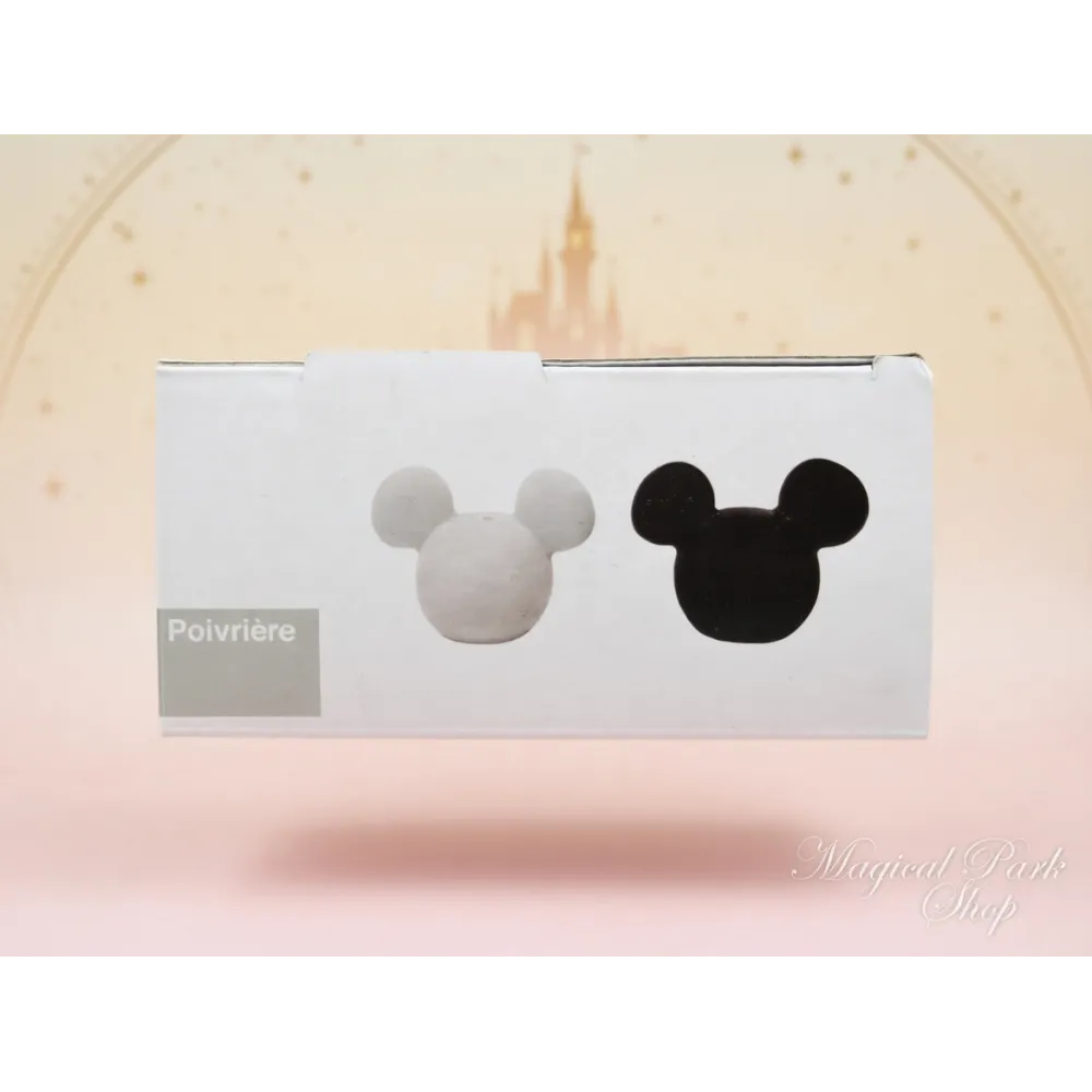Salière & poivrier Mickey – set de table Disneyland Paris