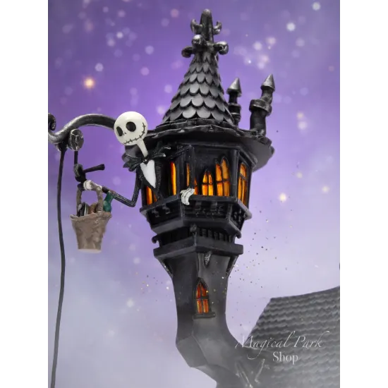 Lighted Snow Globe L’Étrange Noël de Monsieur Jack Disneyland Paris