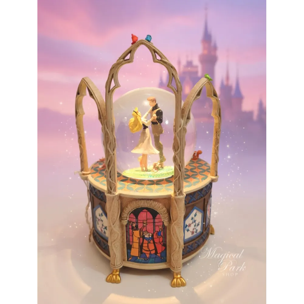 Musikalische Schneekugel Disney Dornröschen – Romantische Szene Aurora