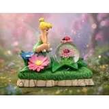 Snowglobe Disney Campanilla – Decoración floral con mariquita – Disneyland Paris