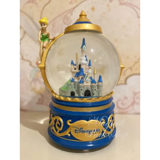 Schneekugel Disneyland Paris Schloss – Tinker Bell Disney-Dekoration