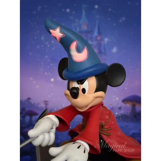 Leuchtende Mickey Fantasia-Figur – Zauberlehrling Disneyland Paris
