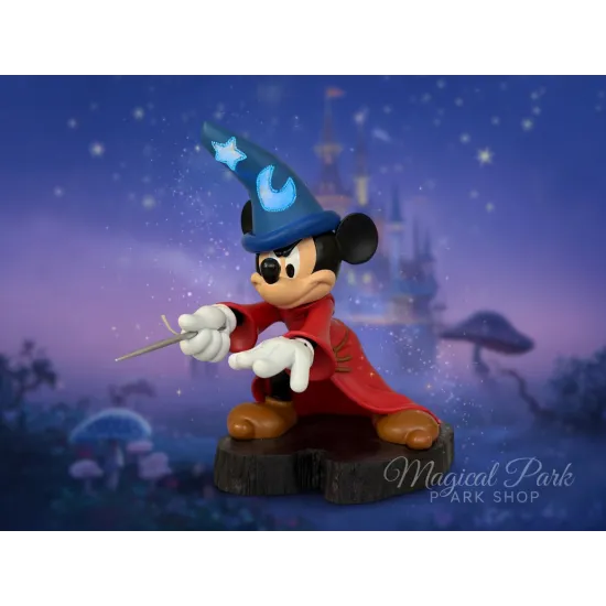 Leuchtende Mickey Fantasia-Figur – Zauberlehrling Disneyland Paris