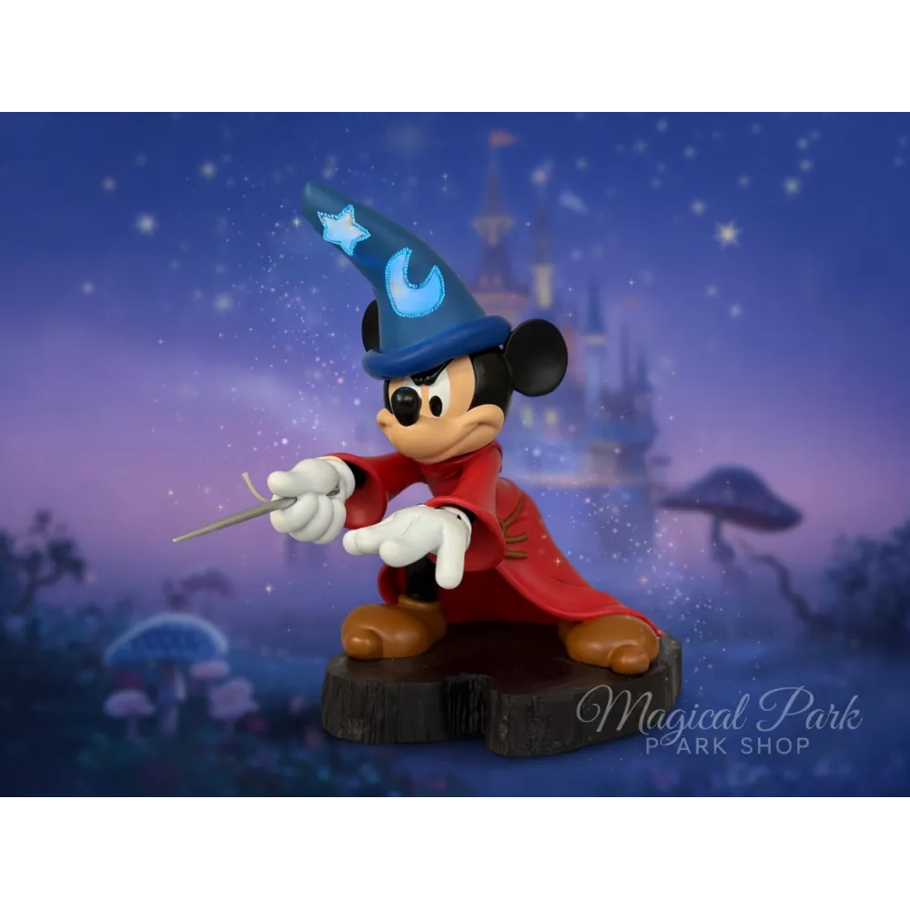 Leuchtende Mickey Fantasia-Figur – Zauberlehrling Disneyland Paris