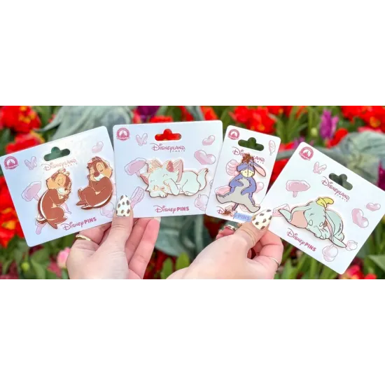 Pin’s Disney Nap Time Dumbo Marie Tic et Tac bourriquet