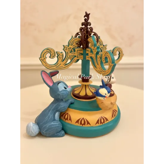 Figurine Ecureuil et lapin Parade de Noël Disneyland Paris Disney