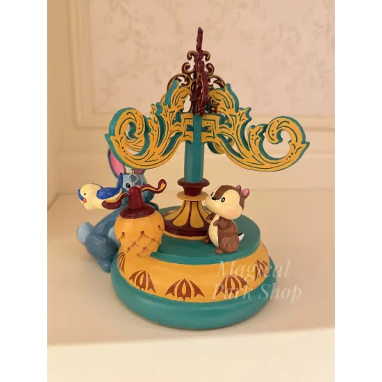 Figurine Ecureuil et lapin Parade de Noël Disneyland Paris Disney