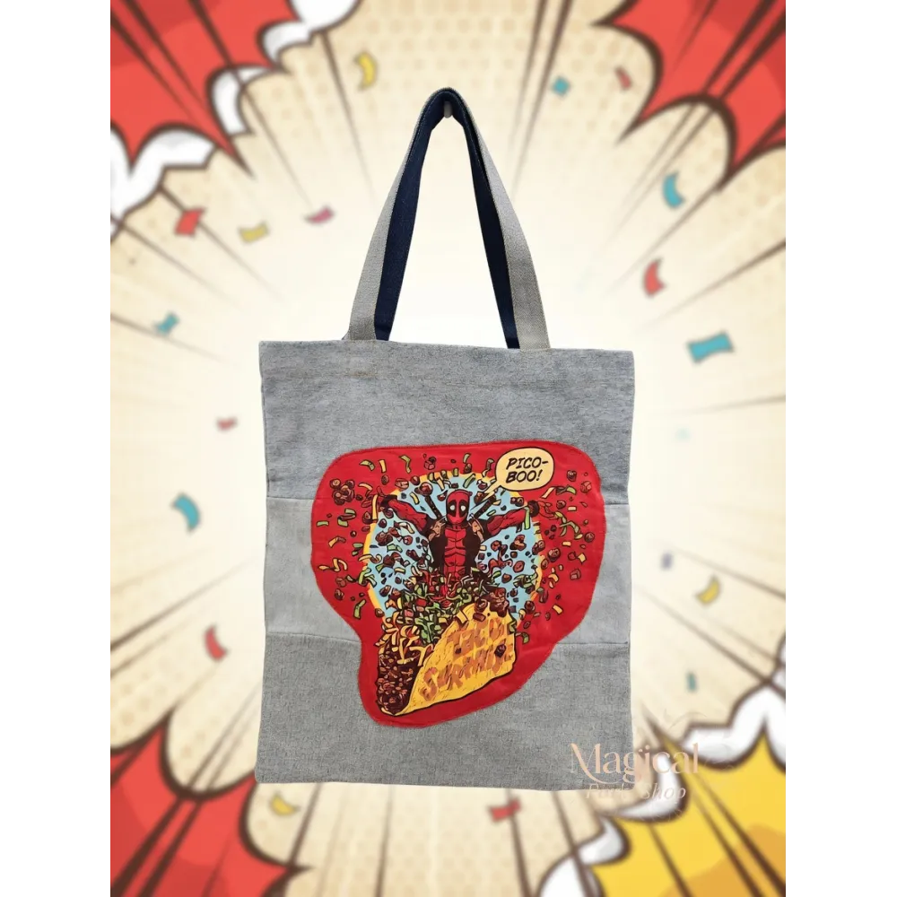Tote Bag Deadpool Disney Marvel – Lustige Canvas-Tasche