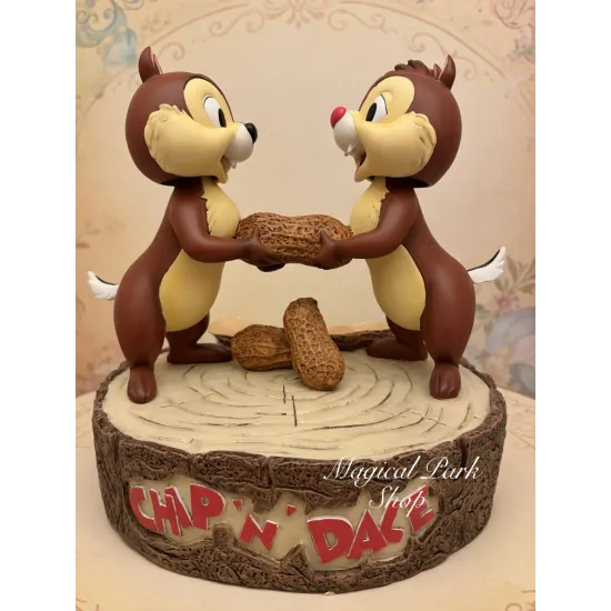 Tic & Tac Erdnuss-Figur – Disney Chip’n Dale – Dekoration Disneyland Paris Kollektion