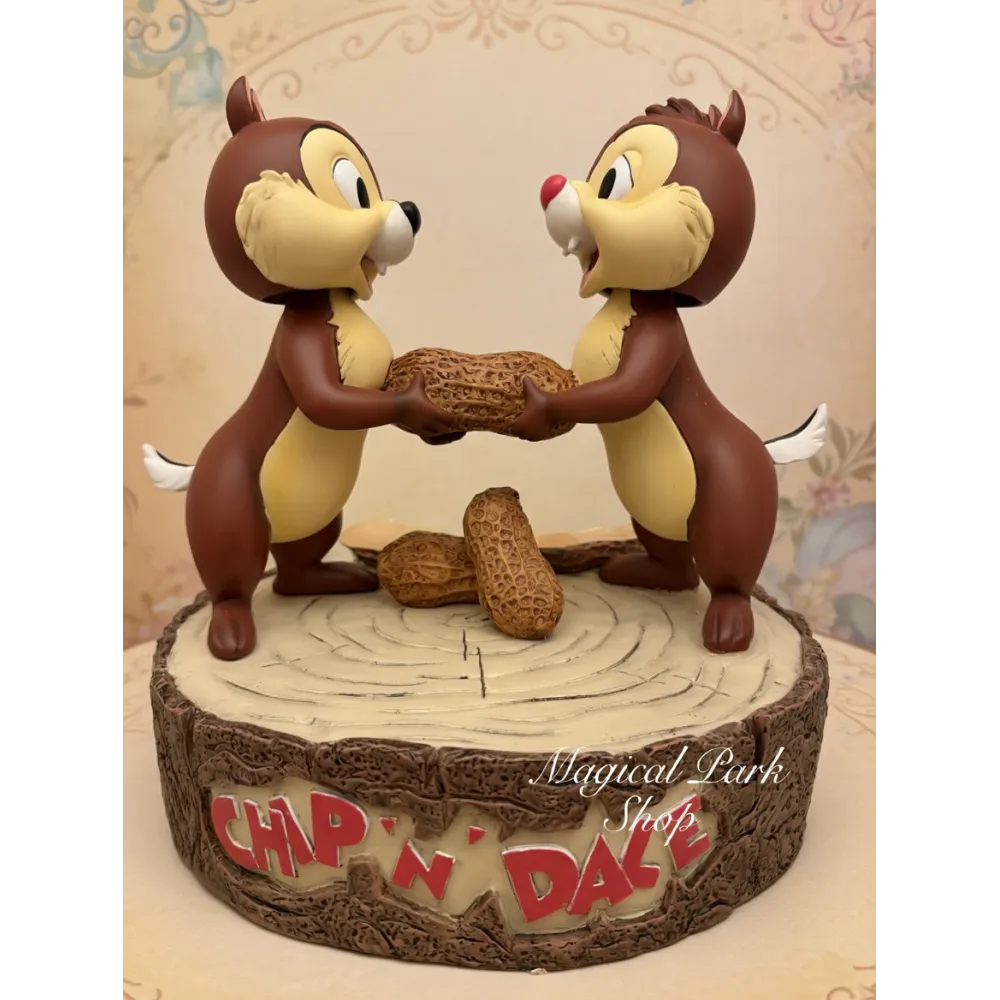 Tic & Tac Peanut Figurine – Disney Chip’n Dale – Disneyland Paris Decoration Collection