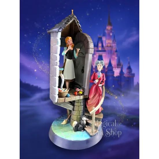 Figura luminosa de Cenicienta - Vestido extraíble Disneyland Paris