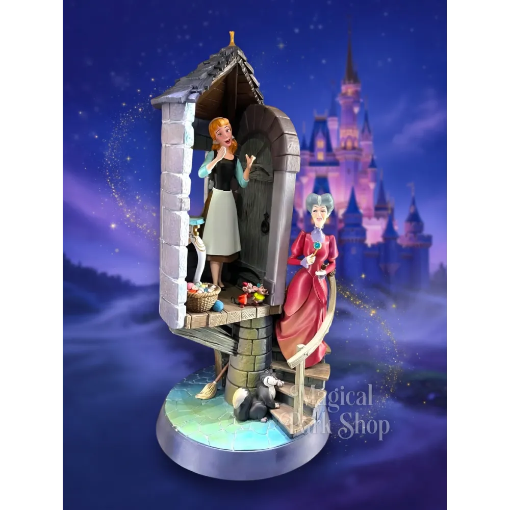 Figura luminosa de Cenicienta - Vestido extraíble Disneyland Paris