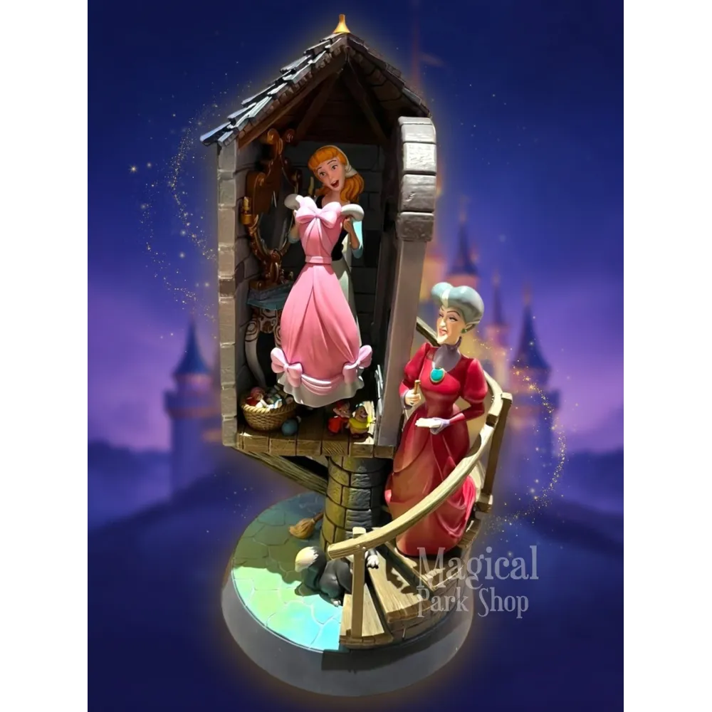 Figura luminosa de Cenicienta - Vestido extraíble Disneyland Paris