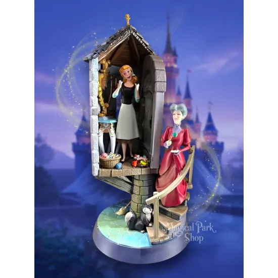 Light-Up Cinderella Figurine - Removable Dress Disneyland Paris