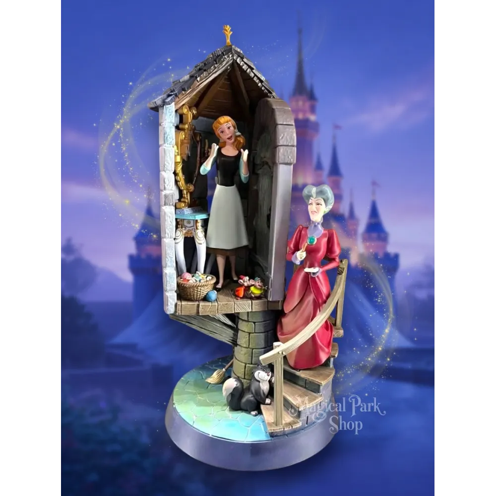 Figura luminosa de Cenicienta - Vestido extraíble Disneyland Paris