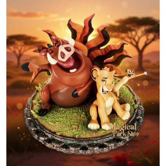 Musikalische Figur Roi Lion Timon Pumbaa Simba – Disneyland Paris