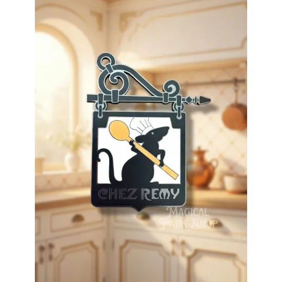 Magnet métal Chez Rémy Ratatouille – Disneyland Paris