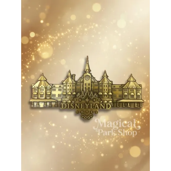 Metallmagnet Disneyland Hotel – Souvenir Disneyland Paris