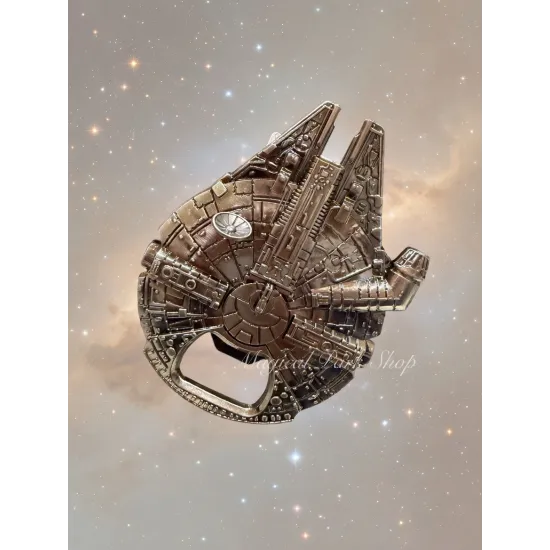 Star Wars Millennium Falcon bottle opener magnet – Disney souvenir