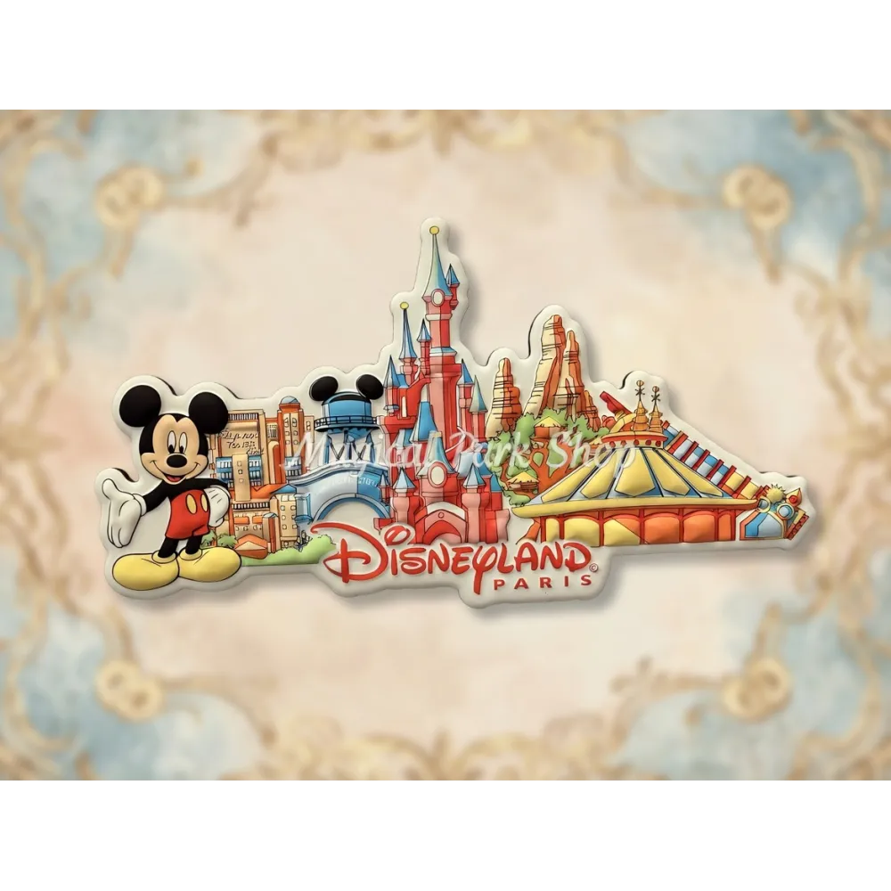 Magnet Disneyland Paris avec Mickey – Panorama Parc Disney