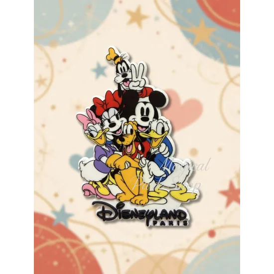 Disney-Klassikfiguren Magnet Disneyland Paris