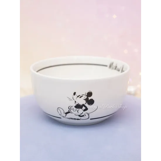 Mickey Mouse Comic Book Style Bowl – Disney Black and White