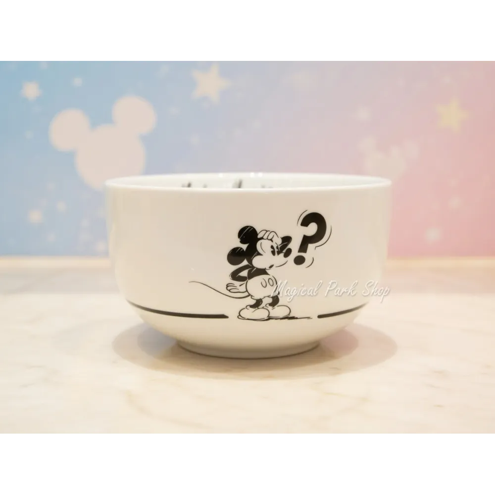 Mickey Mouse Comic Book Style Bowl – Disney Black and White