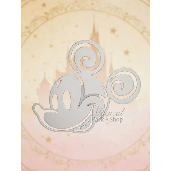 Mickey Mouse Untersetzer im Metall-Design – Elegant und modern Disneyland Paris