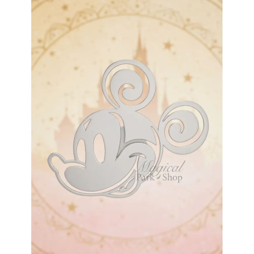 Mickey Mouse Untersetzer im Metall-Design – Elegant und modern Disneyland Paris