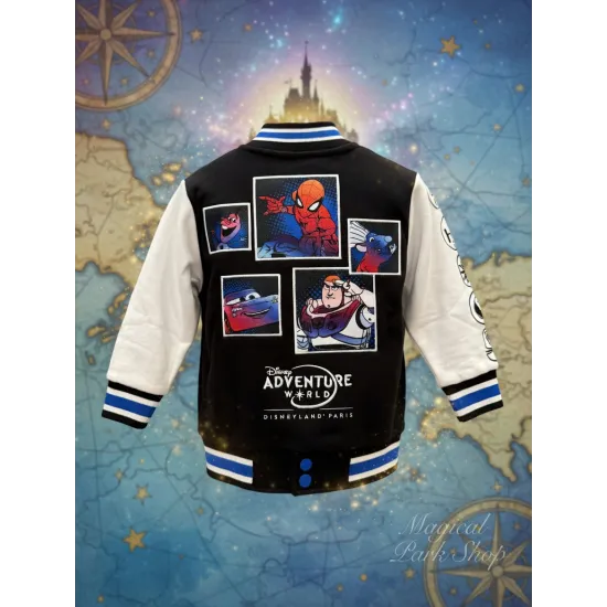 Disney Adventure World Kinder-Teddy – Varsity-Jacke Disneyland Paris