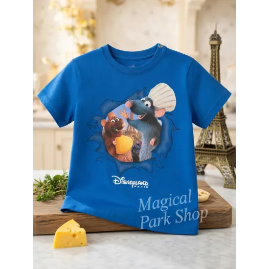 Camiseta infantil Ratatouille Remy y Emile – Disneyland Paris