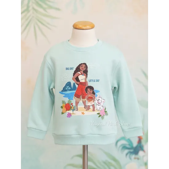 Sudadera infantil Vaiana Big Sis Little Sis – Disneyland Paris