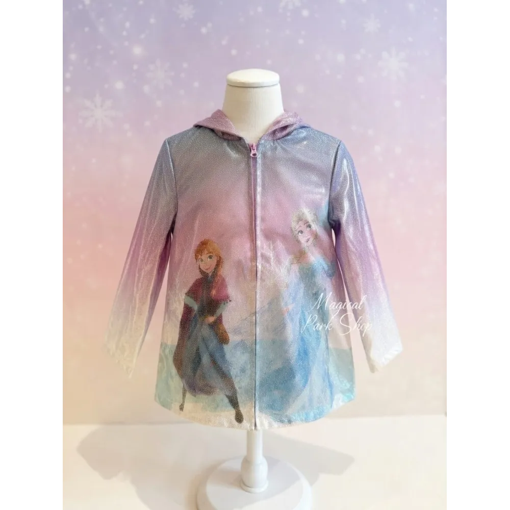 Veste enfant La Reine des Neiges Elsa & Anna scintillante – Disneyland Paris