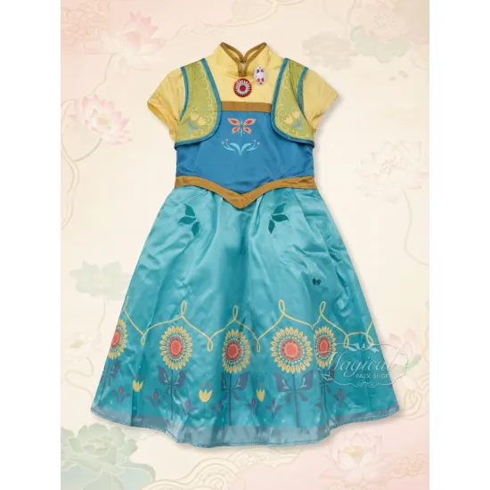 Disfraz de princesa infantil Disneyland Paris – Anna Elsa Aurore Jasmine Cendrillon Vaiana