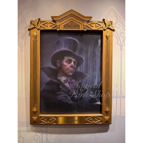 Disney Rahmen Phantom Manor Henry Ravenswood Attraction Collection Disneyland Paris