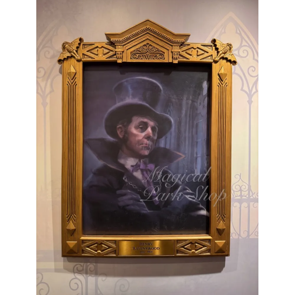 Disney Rahmen Phantom Manor Henry Ravenswood Attraction Collection Disneyland Paris