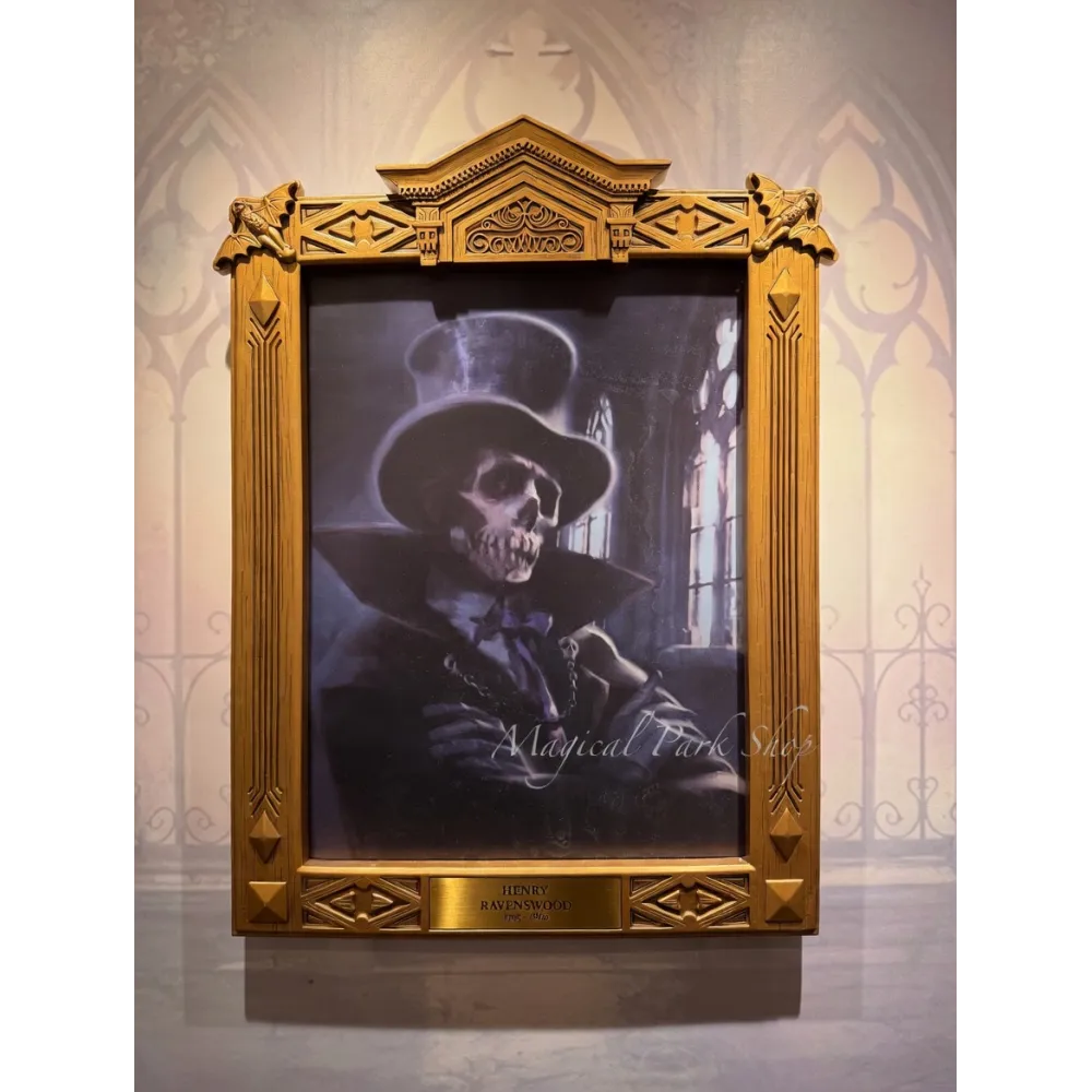 Disney Phantom Manor Frame Henry Ravenswood Attraction Collection Disneyland Paris