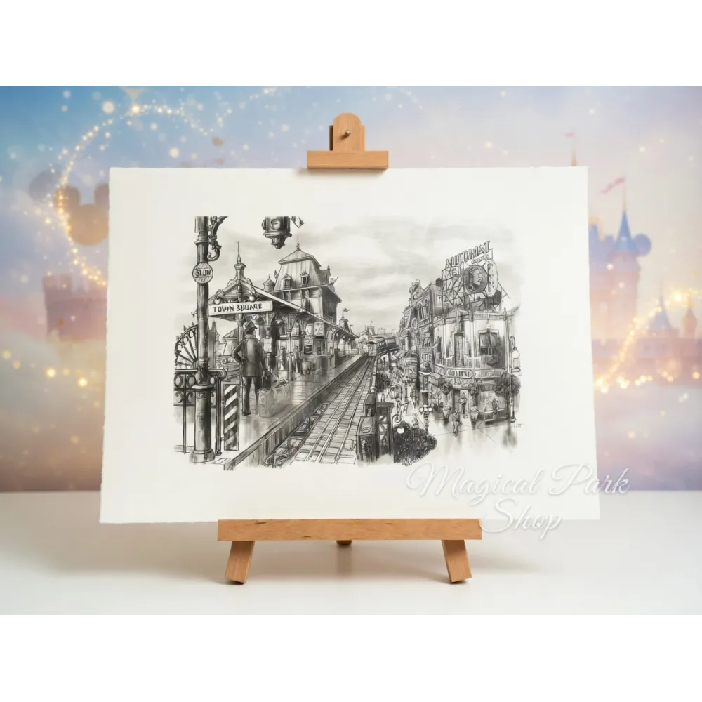 Von Eddie Sotto signiertes Disney Roaring Twenties-Portfolio – Limitierte Edition