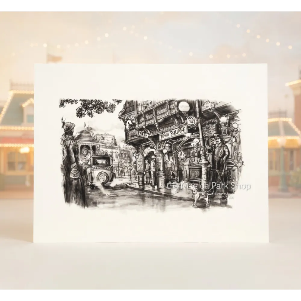 Von Eddie Sotto signiertes Disney Roaring Twenties-Portfolio – Limitierte Edition